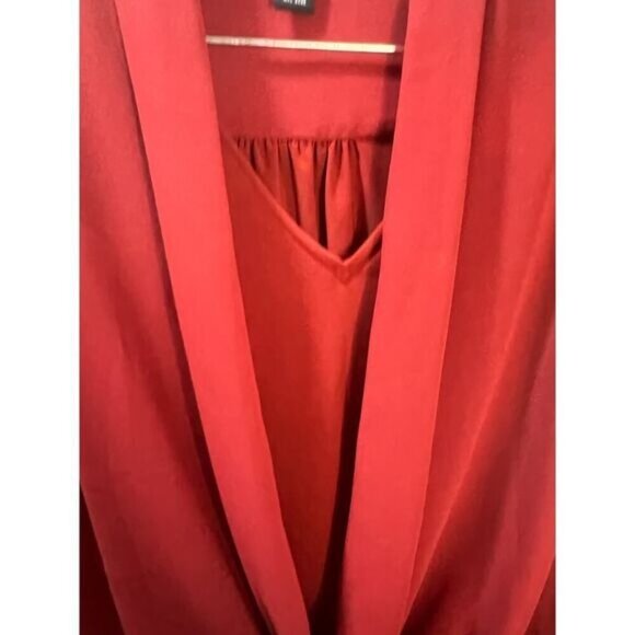 NWOT Alfani Womens Crossover Wrap Blouse Size 2‎ - Picture 5 of 5